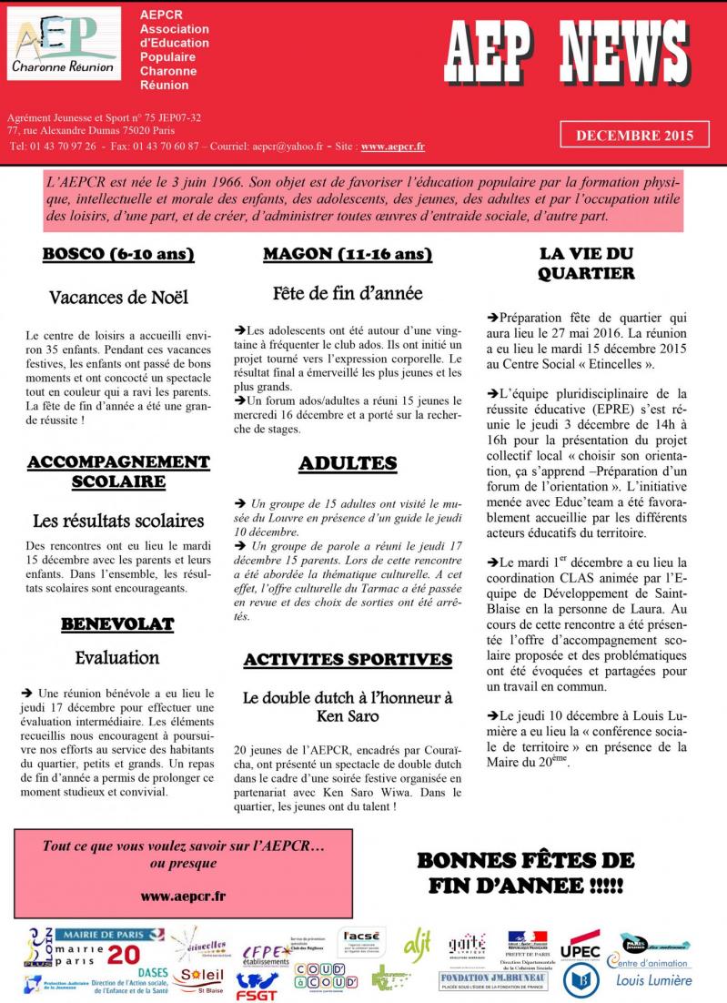 Aep news decembre 2015 1