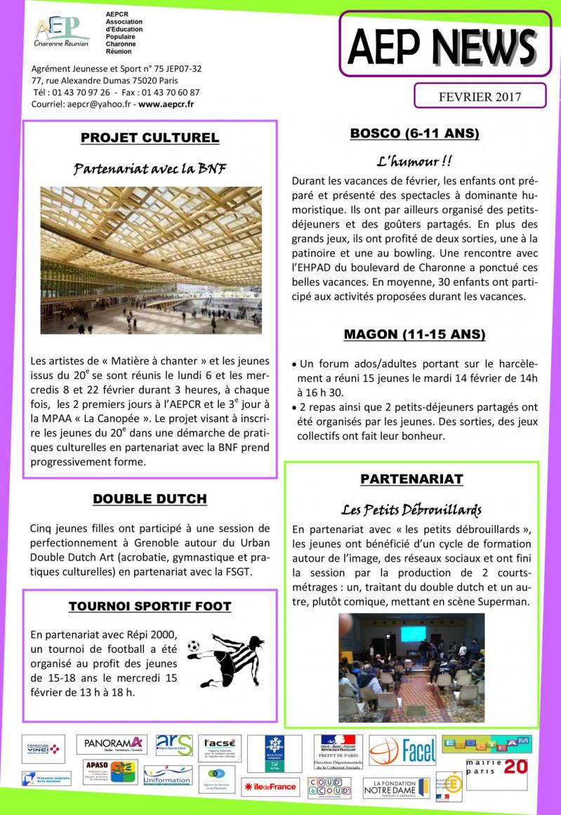 Aep news fevrier 2017 1