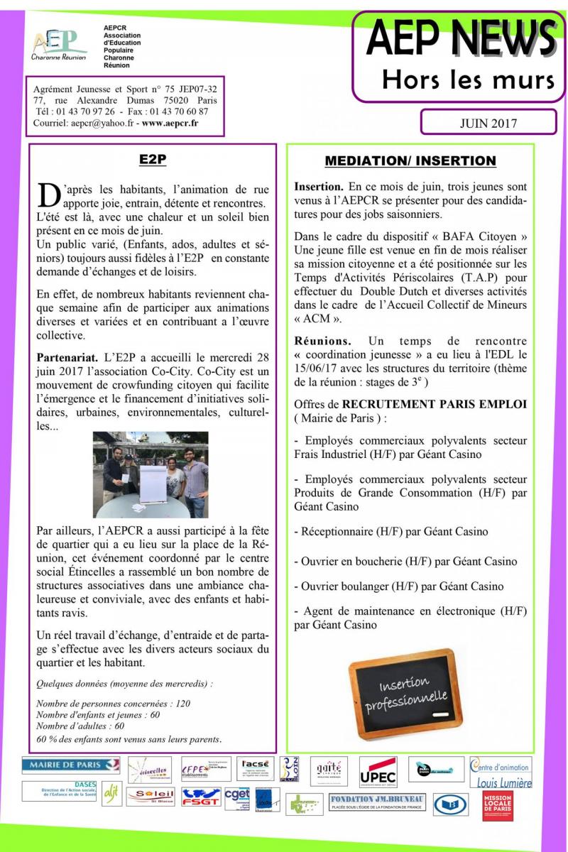 Aep news juin 2017 2