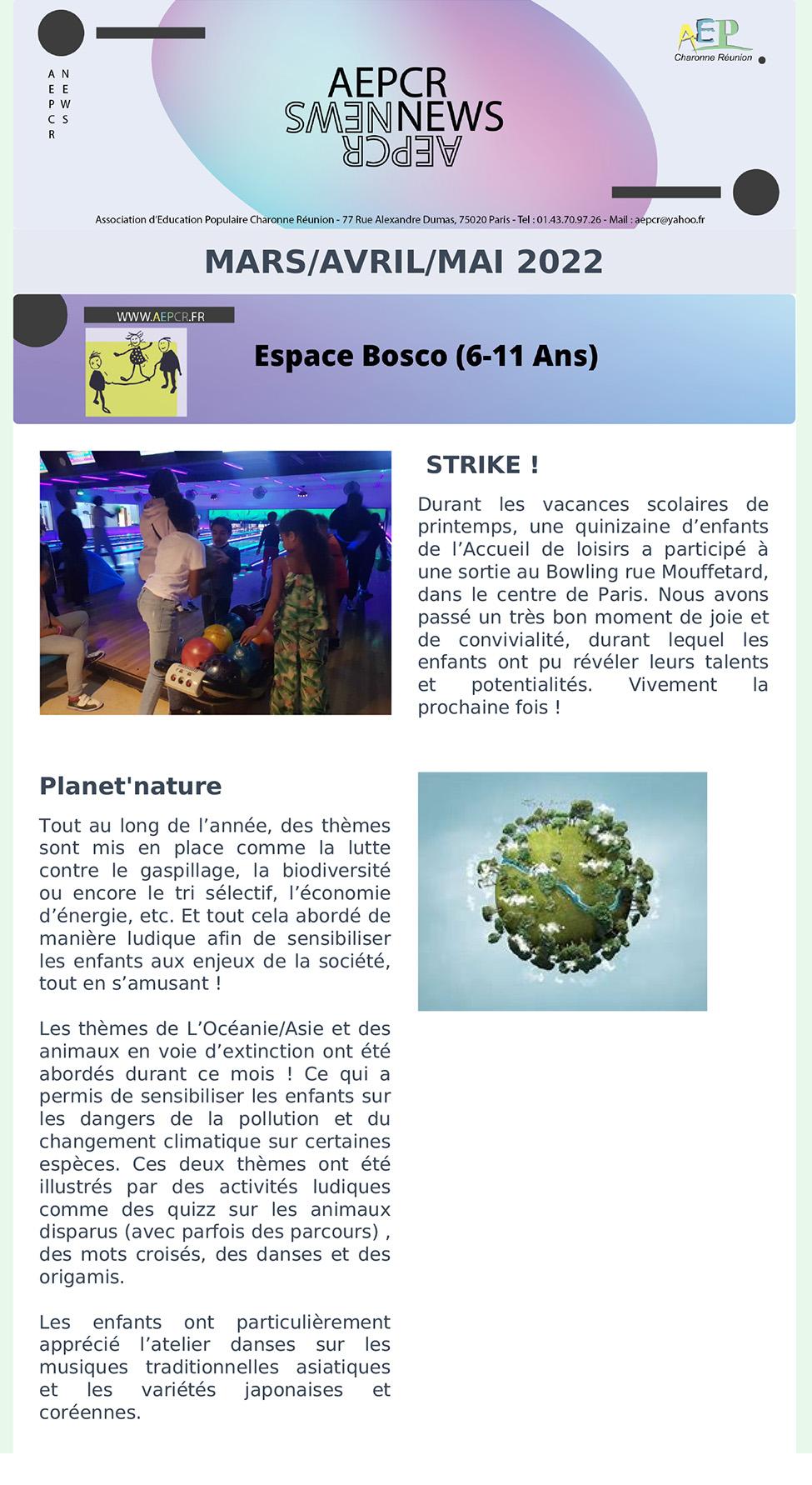 Aep news mai 22 1