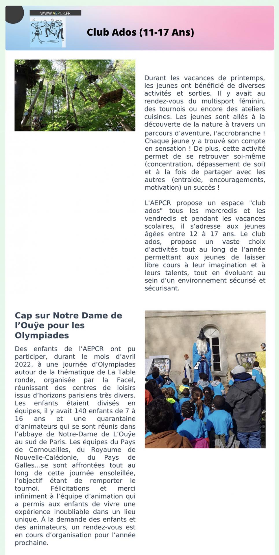 Aep news mai 22 2
