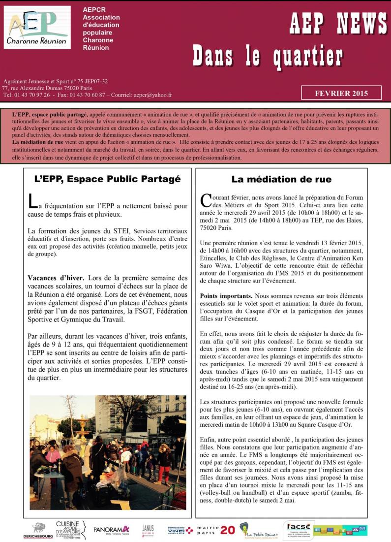 News fevrier 2015 2