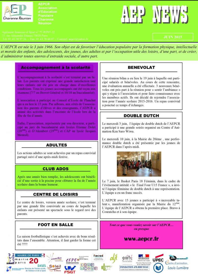 News juin 2015 1