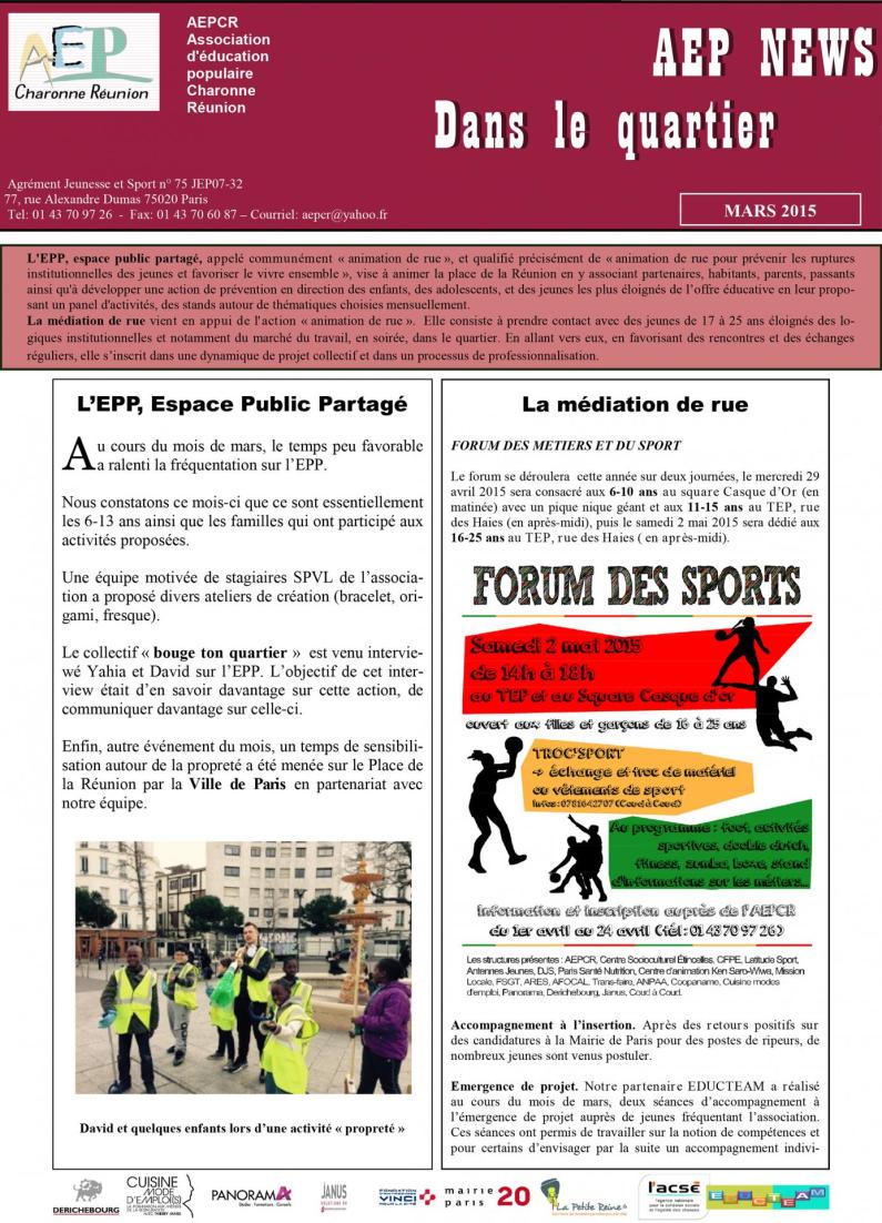 News mars 2015 2