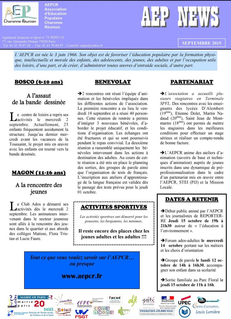 News sept 2015 1