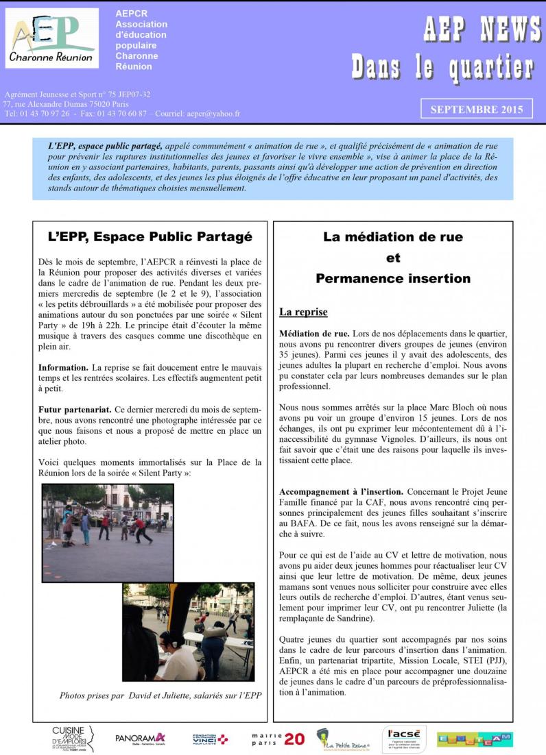 News sept 2015 2